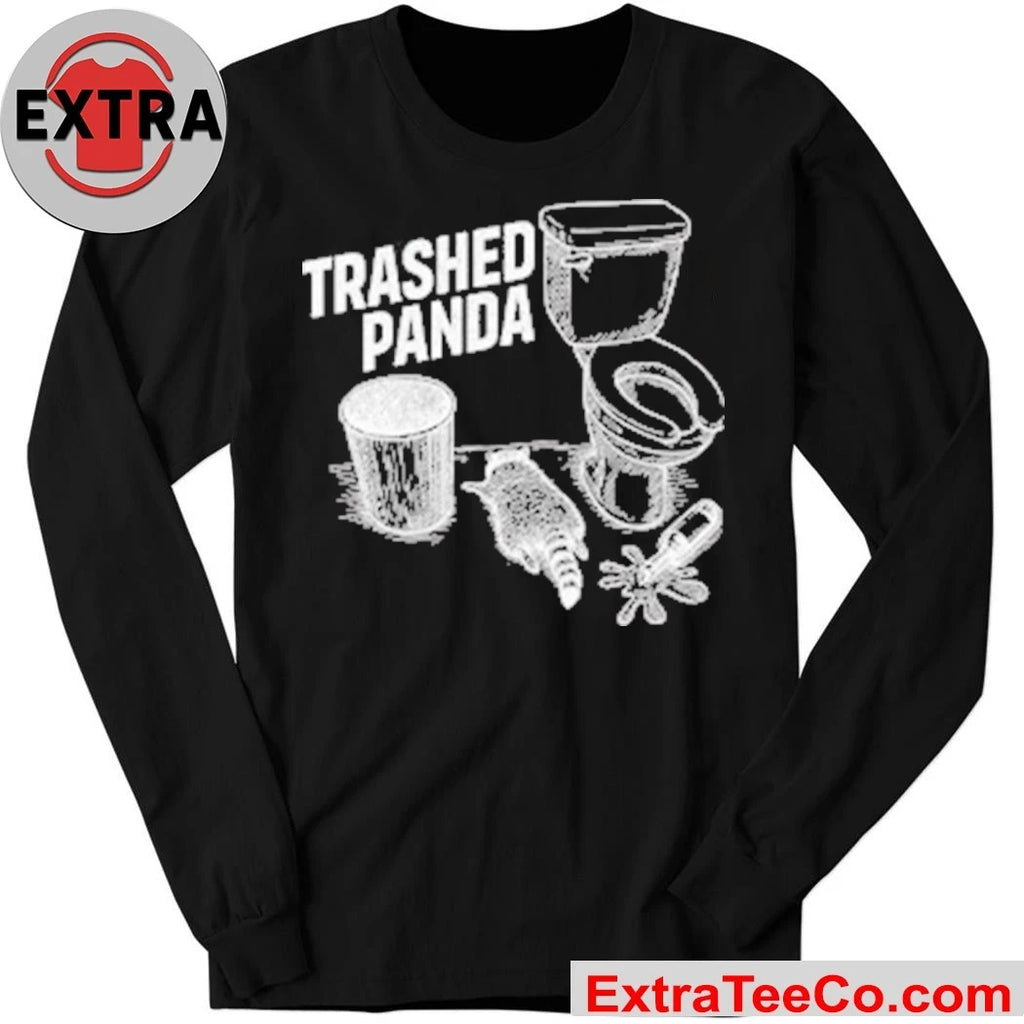 Trashed Panda Funny Drunk Racoon Shirt