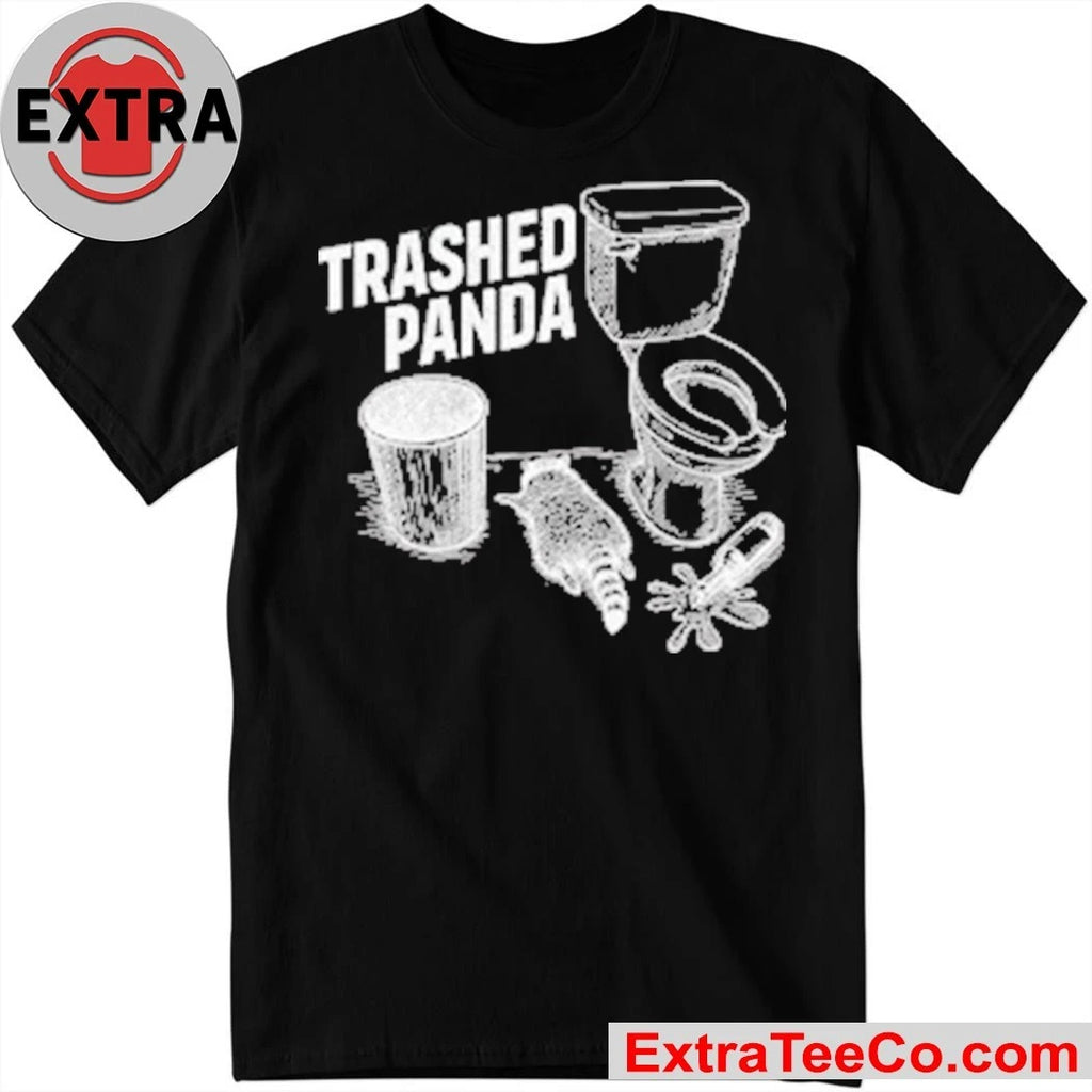 Trashed Panda Funny Drunk Racoon Shirt