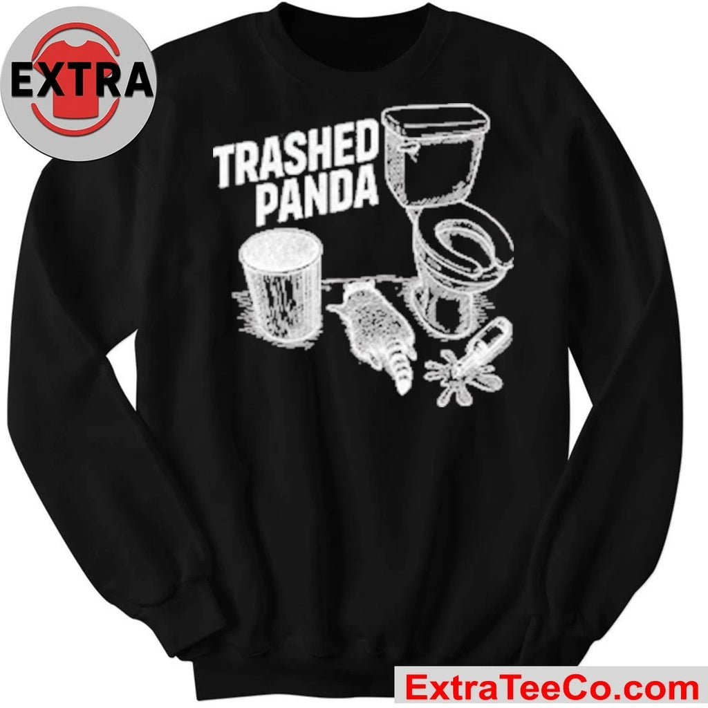 Trashed Panda Funny Drunk Racoon Shirt
