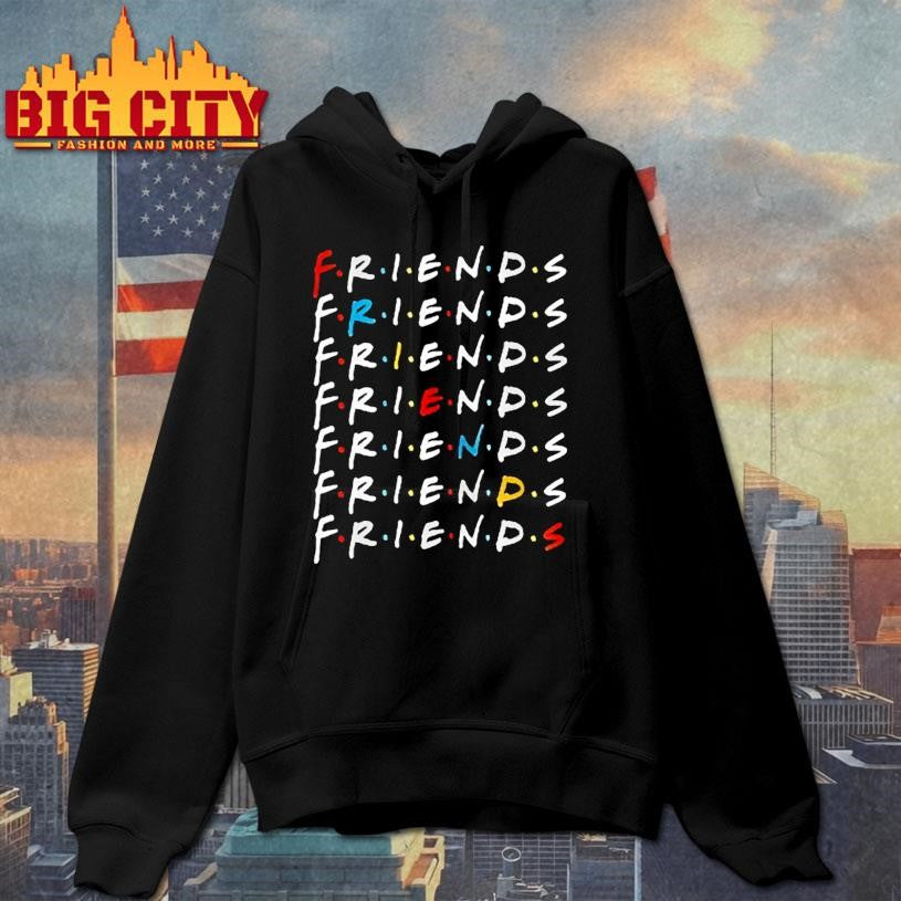 Travis Kelce Wearing Friends The Television Series Shirt