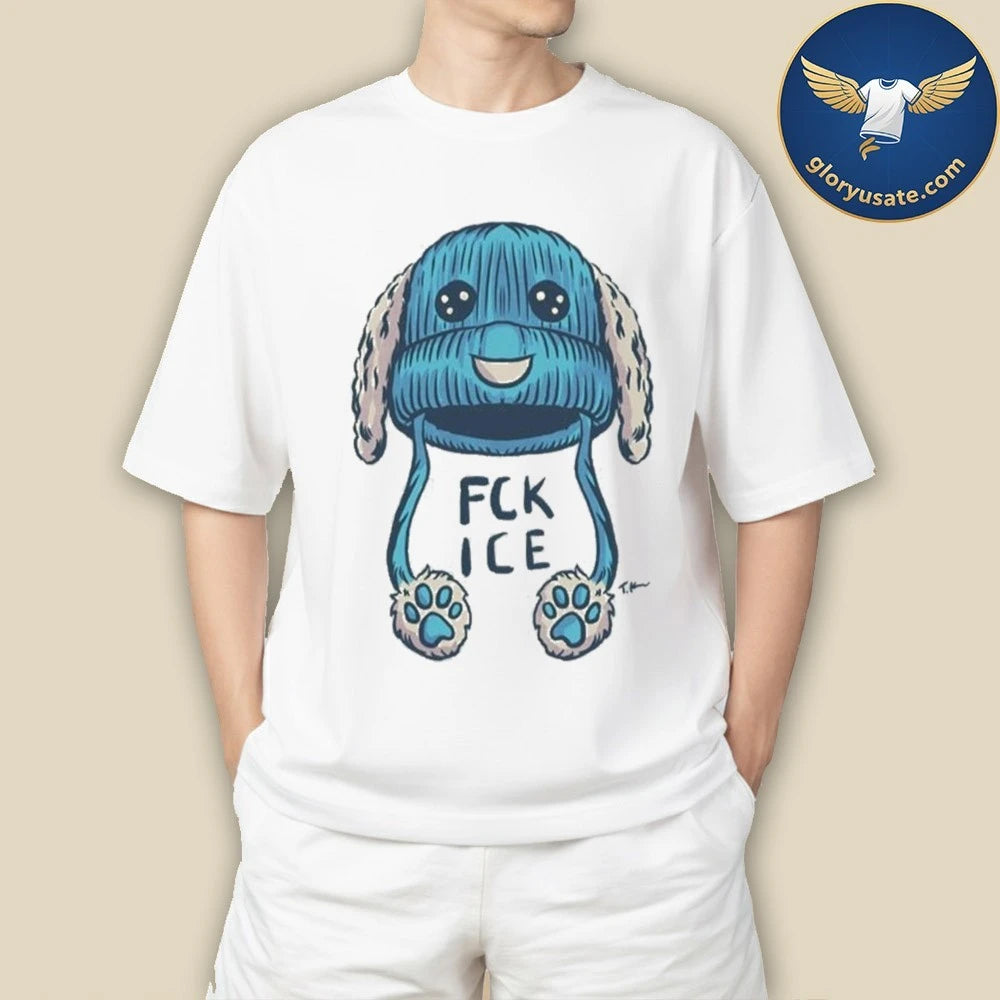 Travis Knight FUCK ICE Shirt
