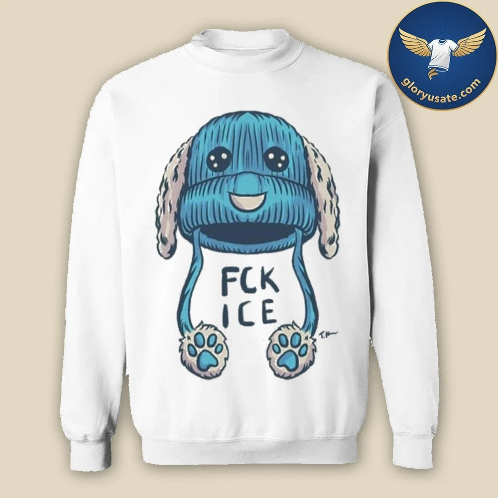 Travis Knight FUCK ICE Shirt