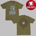 Travis Scott Cactus Jack X Takashi Murakami Melted Utopia Dream Zodiac Two Sided Shirt