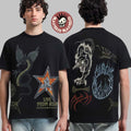 Travis Scott Live From Asia Circus Maximus Tour 2025 Merch Dragon And Tiger T-Shirt