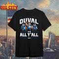 Trevor Lawrence, Travis Etienne, &amp; Parker Washington Duval Vs. All Y’all shirt