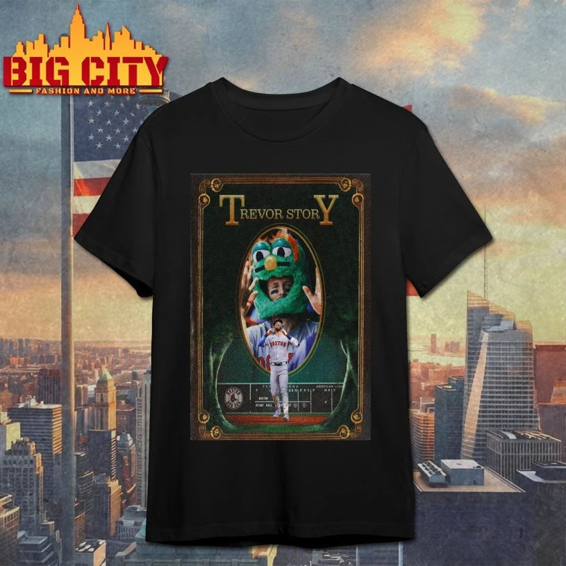 Trevor Story 2025 Boston Red Sox Poster shirt
