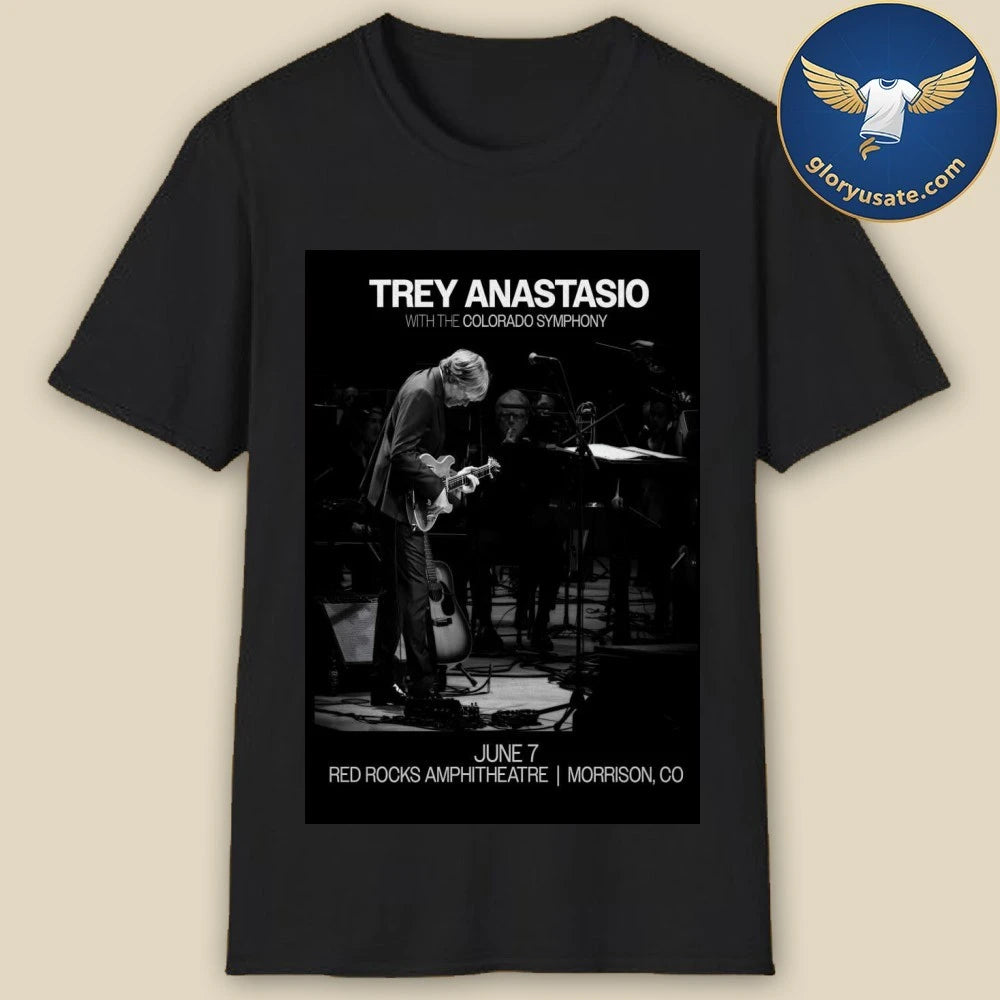 Trey Anastasio At Red Rocks Amphitheatre On Jun 7 2026 Poster Shirt