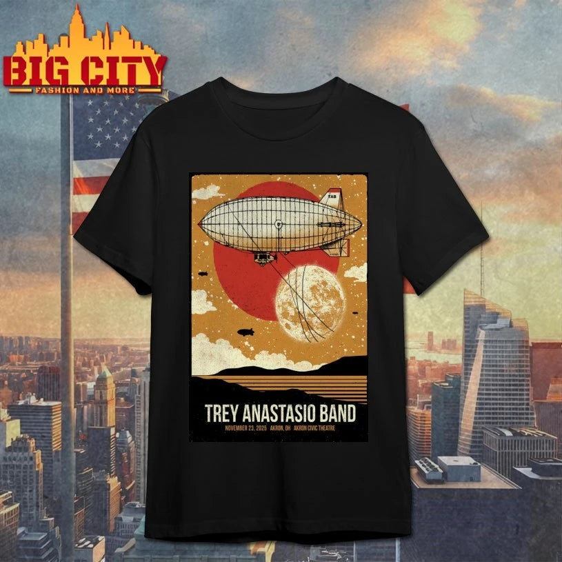 Trey Anastasio Band Nov 23 2025 Akron Civic Theatre In Akron OH Poster shirt