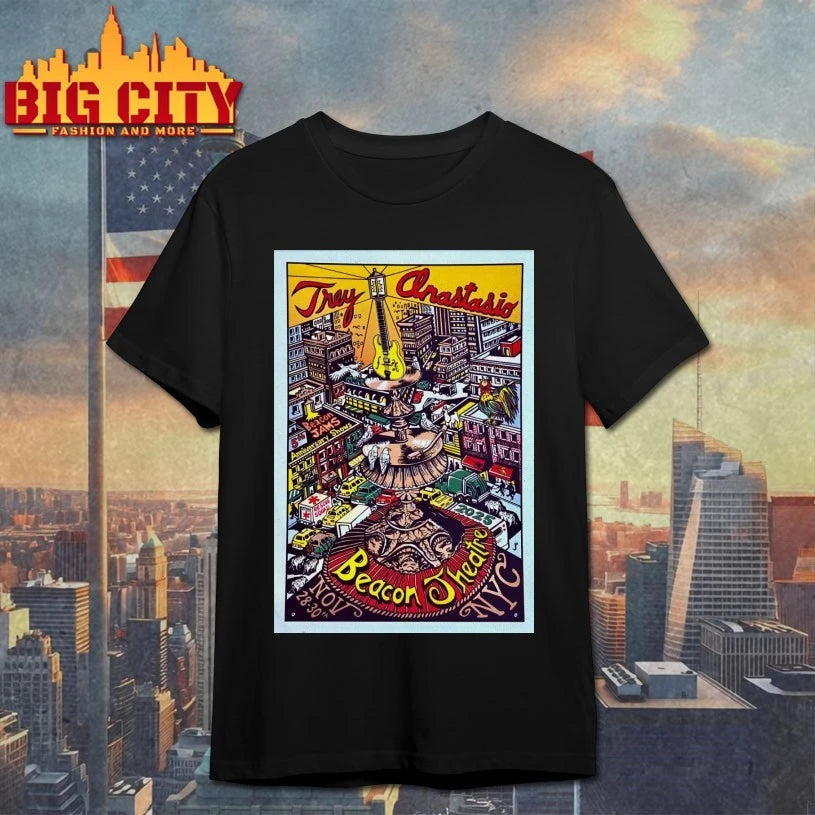 Trey Anastasio Band Nov 28 2025 Beacon Theatre In NYC Poster shirt