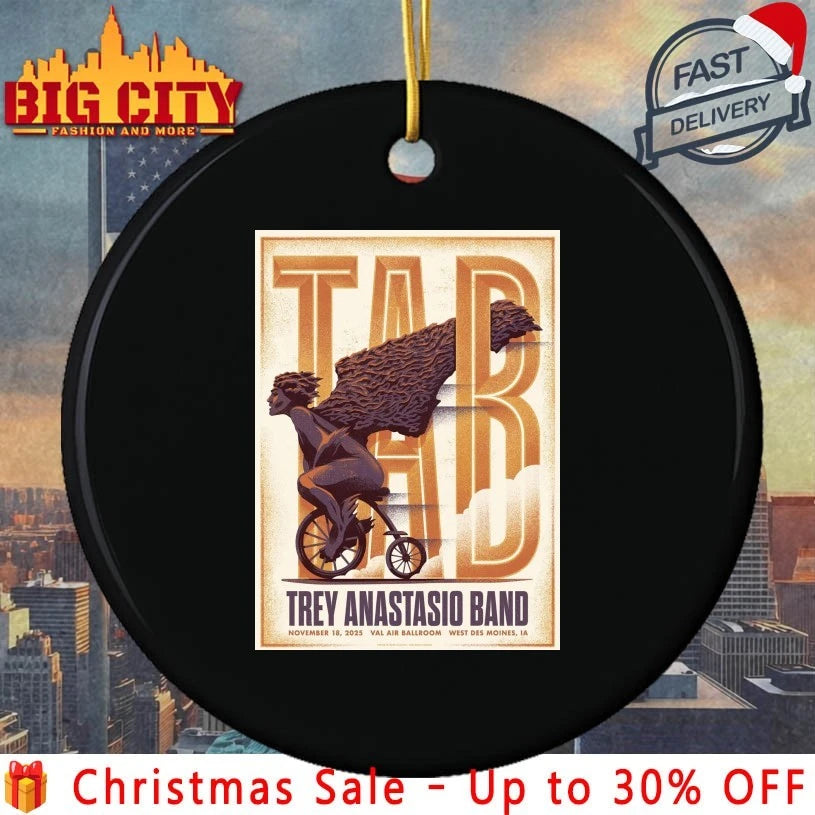 Trey Anastasio Band West Des Moines November 18 2025 Poster shirt