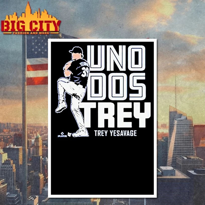 Trey Yesavage Uno Dos Trey Shirt