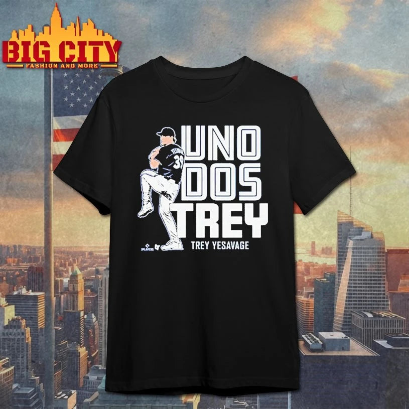 Trey Yesavage Uno Dos Trey Shirt