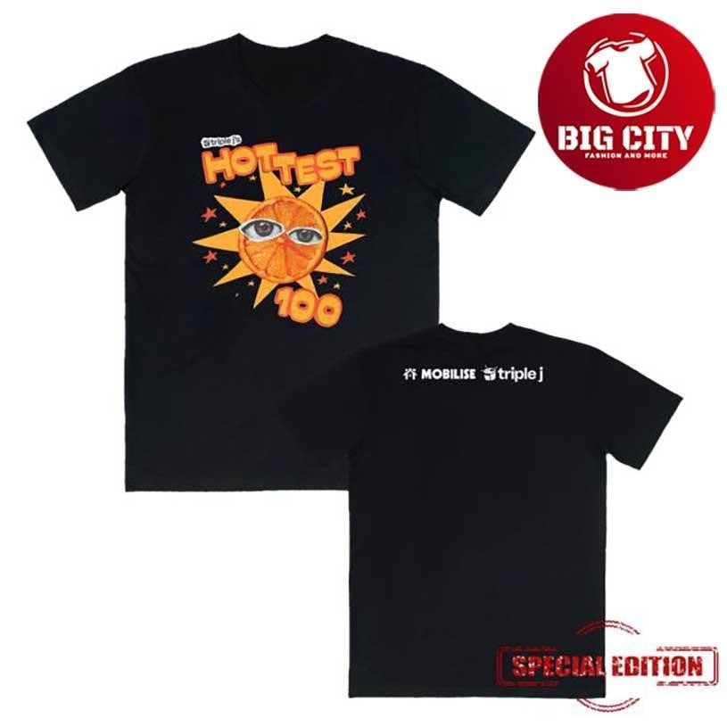 Triple J Store Hottest 100 2025 Two Sided Shirt