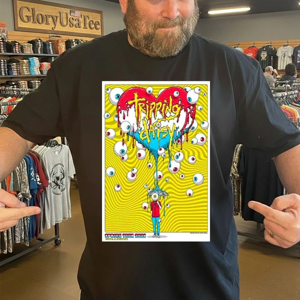Tripping Daisy Spring Tour 2026 Poster Shirt
