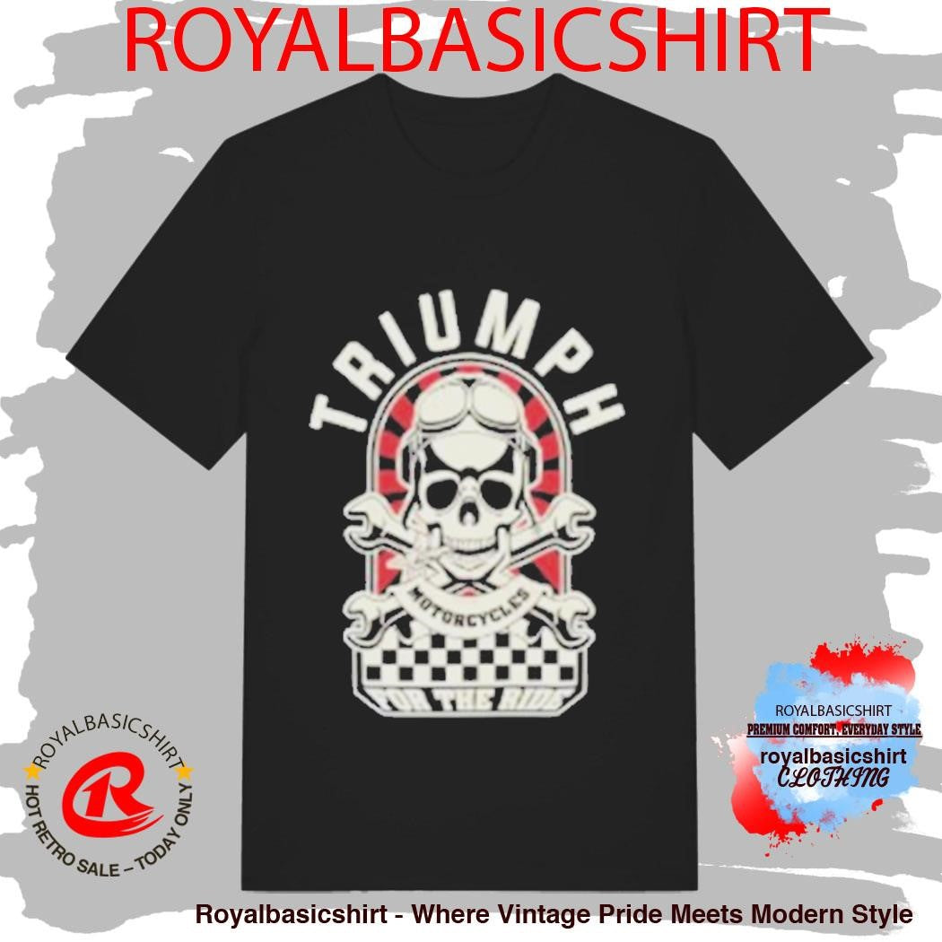 Triumph Motorcycles Moto For The Ride Shirt