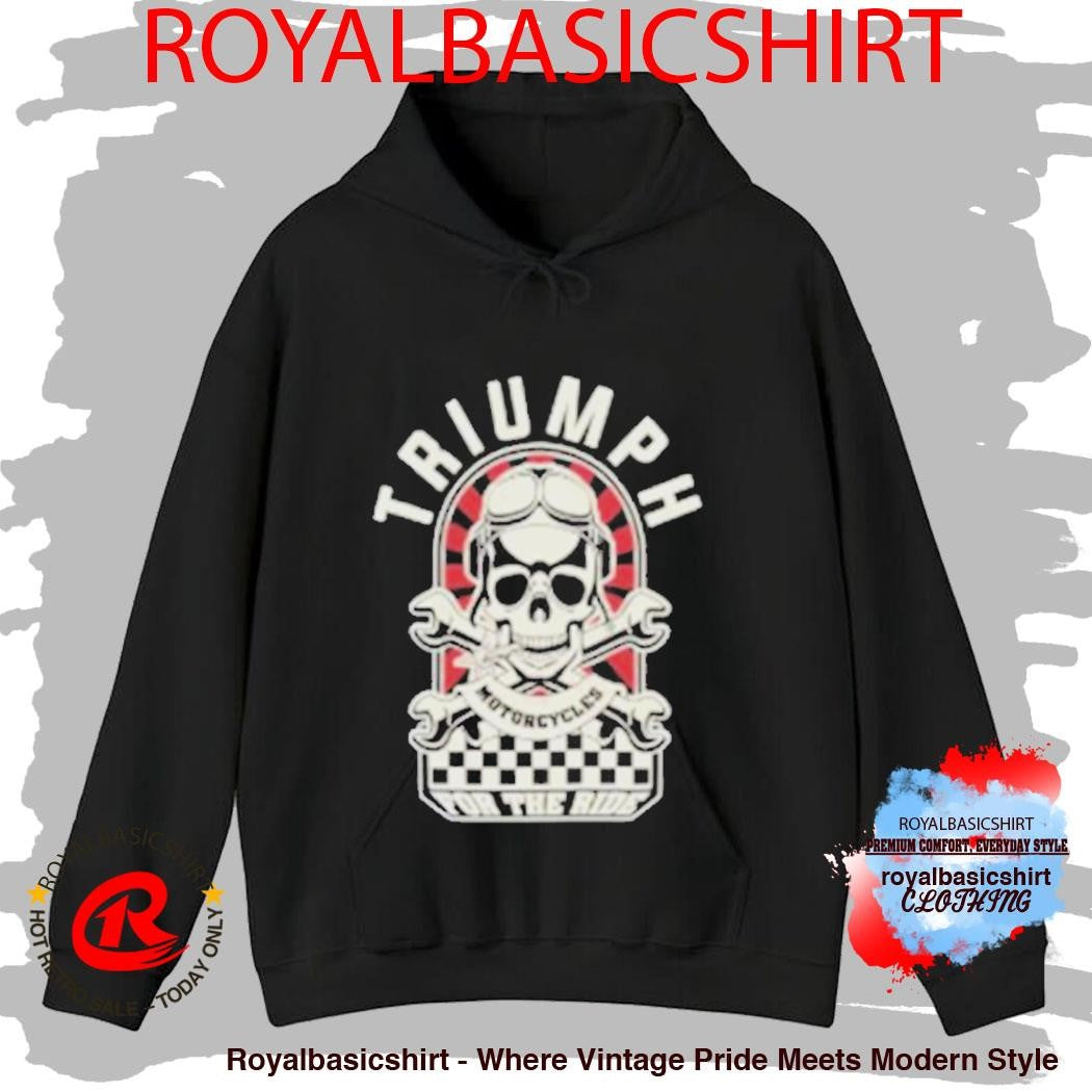 Triumph Motorcycles Moto For The Ride Shirt