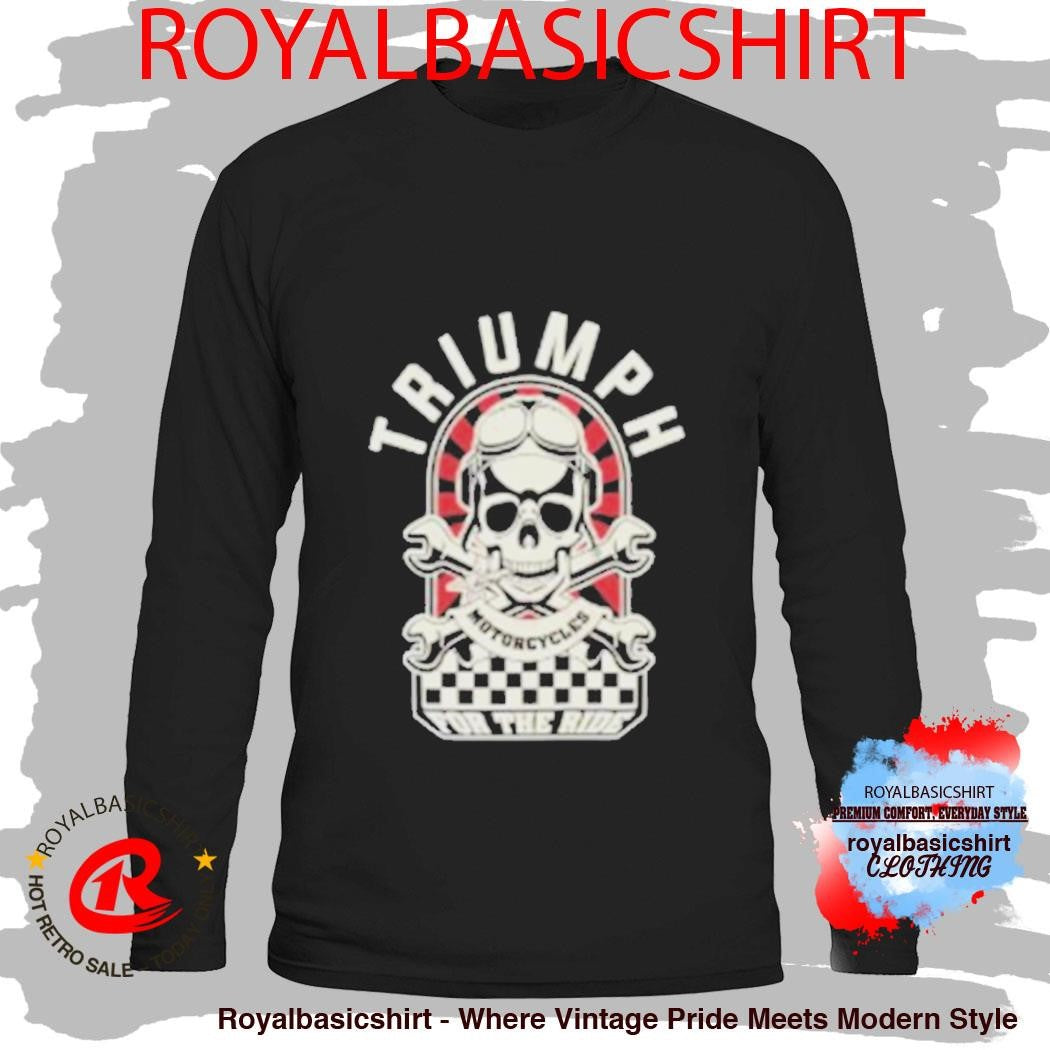 Triumph Motorcycles Moto For The Ride Shirt