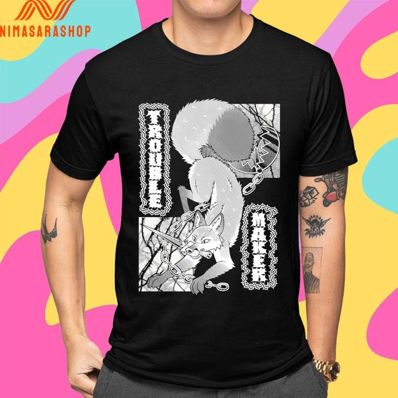 Trouble Maker Hearth Fox Shirts