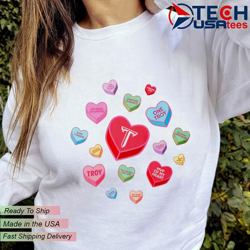 Troy Trojans Sweet Talk Valentine’s Day shirt