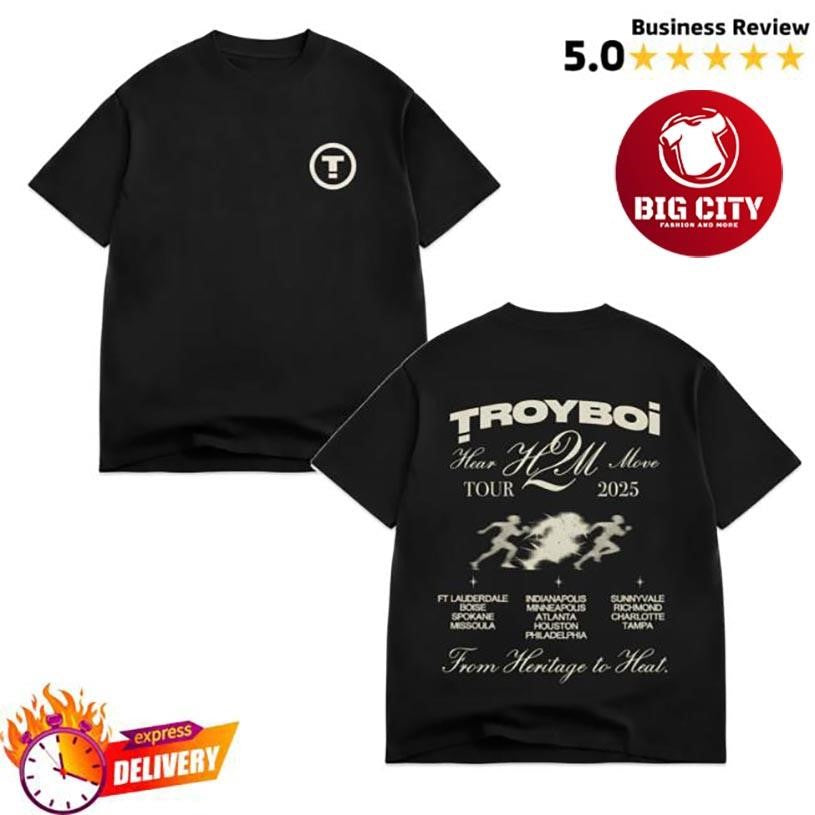 Troyboi Troyboi H2m Two Sided Shirt