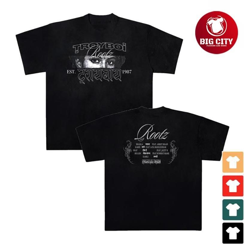 Troyboi Troyboi Rootz Graphic Two Sided Shirt
