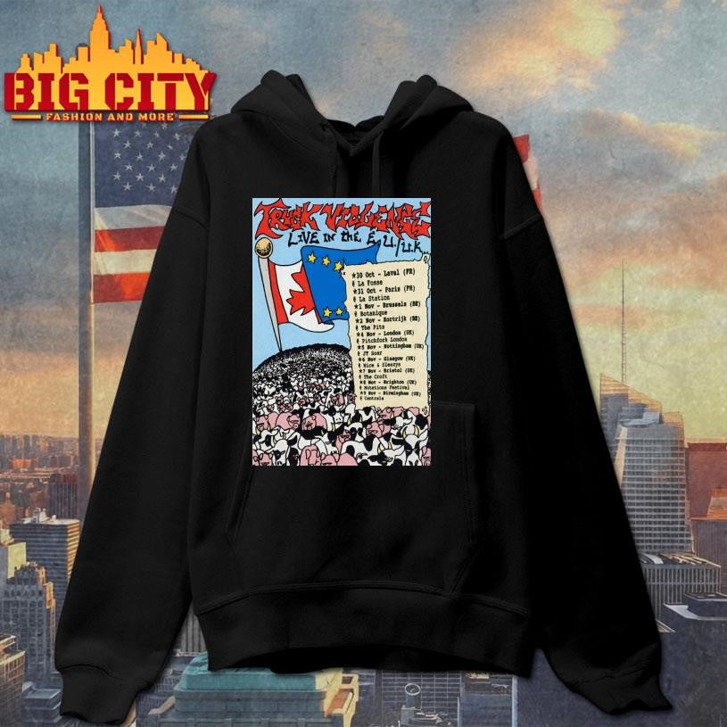 Truck Violence 2025 EU-UK Tour Poster Shirt