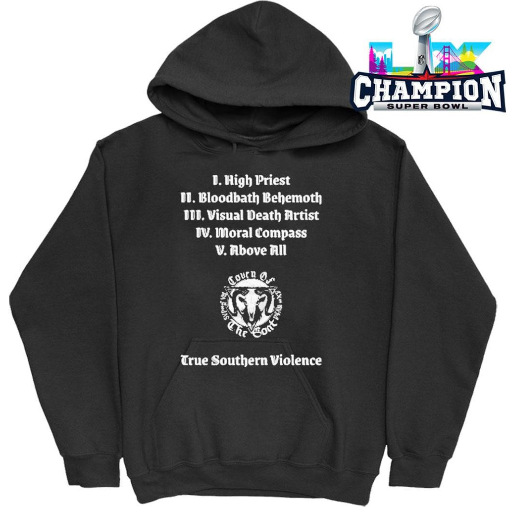 True Southern Violence High Priest Shirt