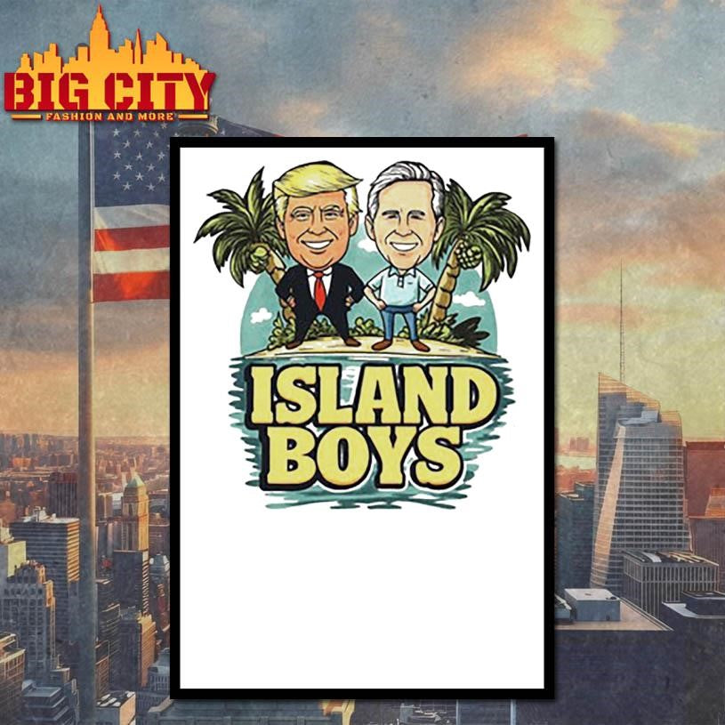 Trump And Gavin Island Boys Shirt