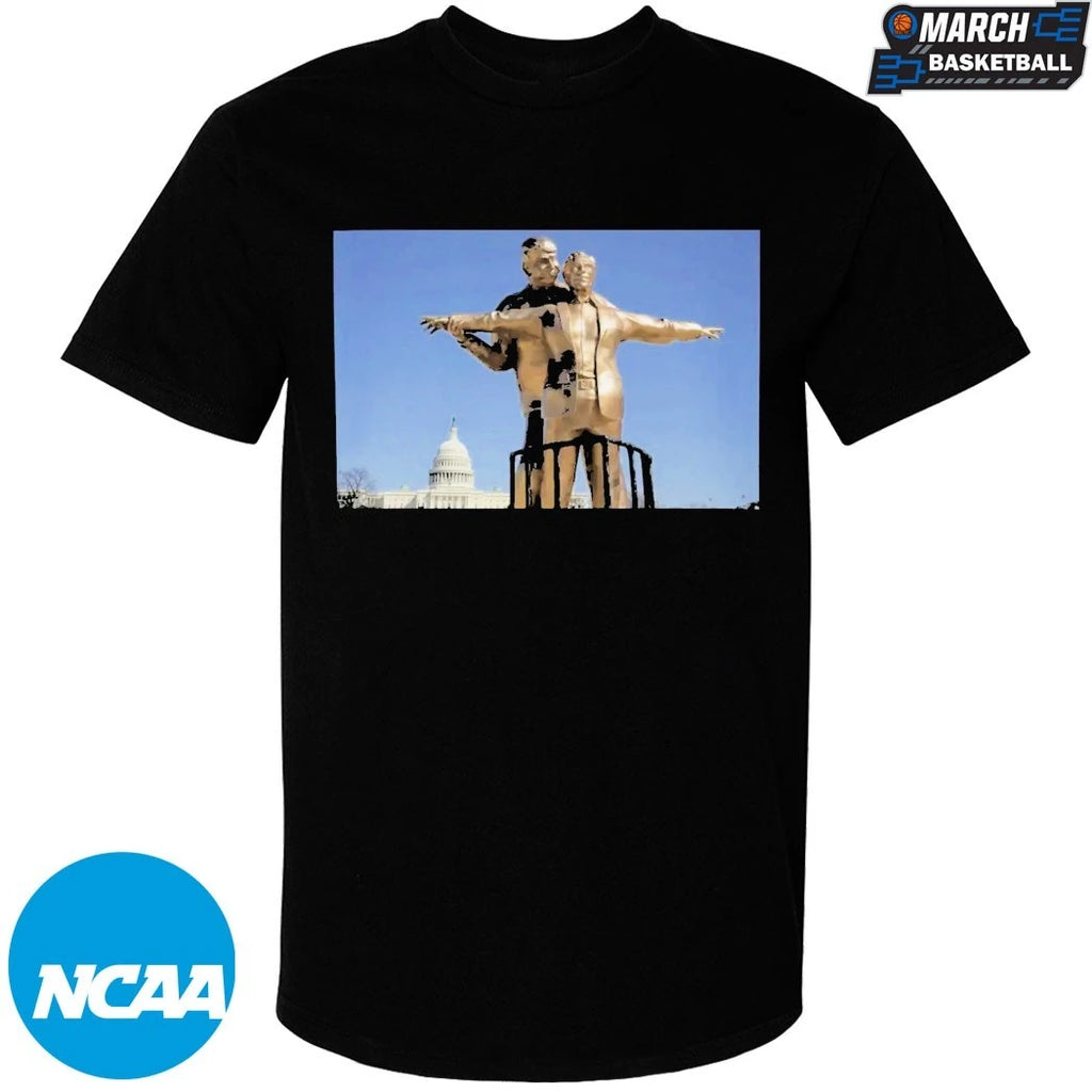 Trump And Jeffrey Epstein Titanic Statue T-shirts
