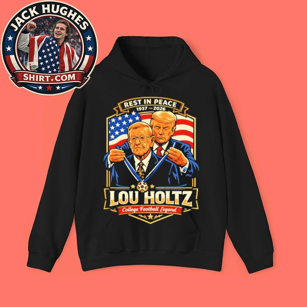 Trump And Lou Holtz Rest In Peace 1937-2026 College Football Legend Shirt