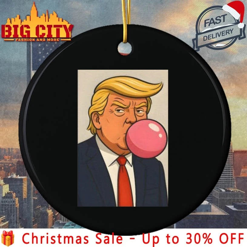 Trump Blowing Bubble Bubba Gum Shirt