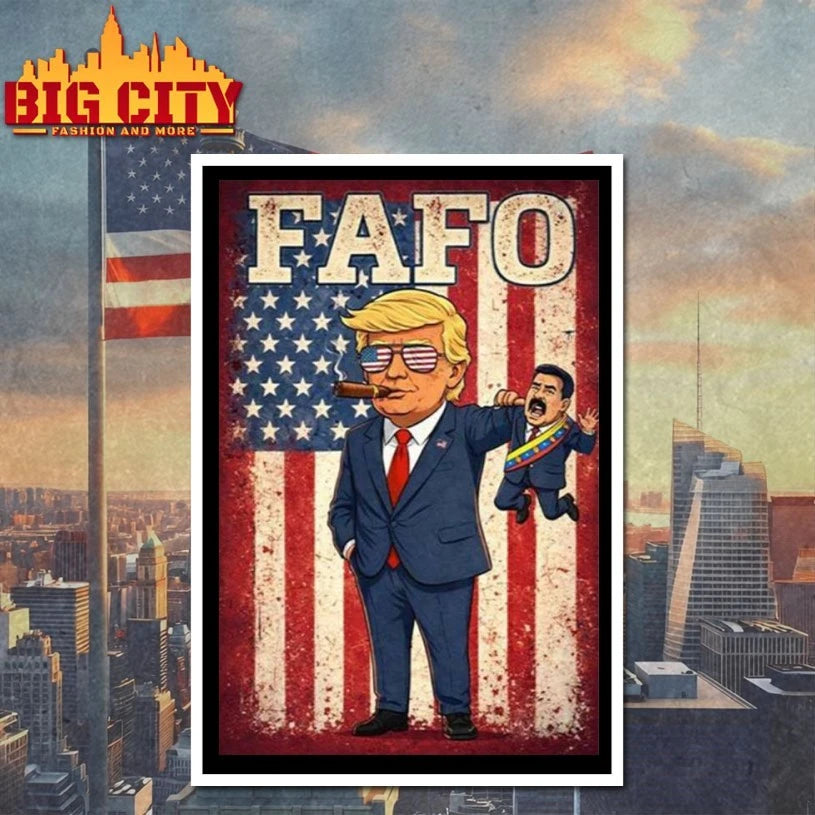 Trump FAFO Nicolas Maduro american flag shirt