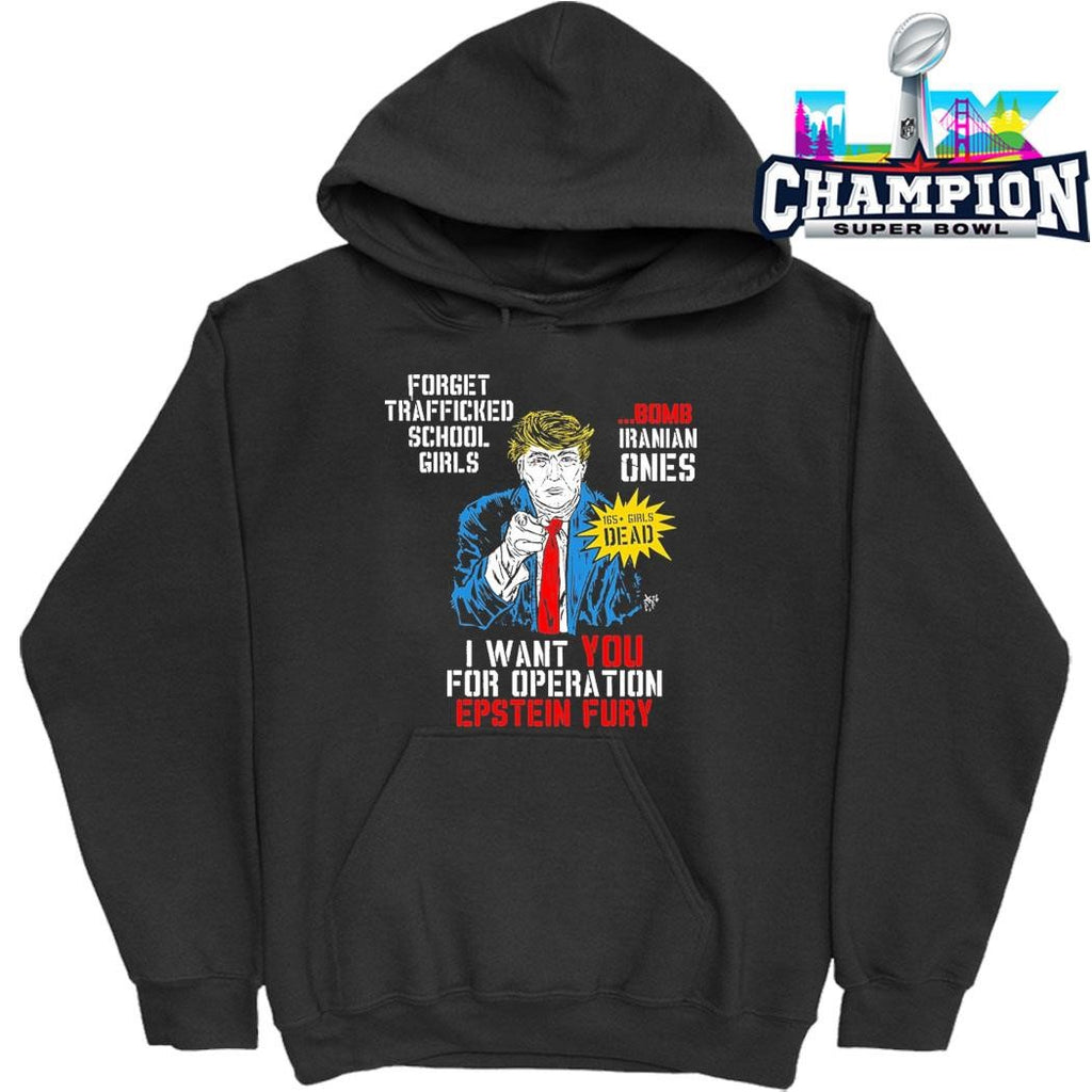 Trump I Want You For Operation Epstein Fury Shirt