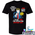Trump I Want You For Operation Epstein Fury Shirt