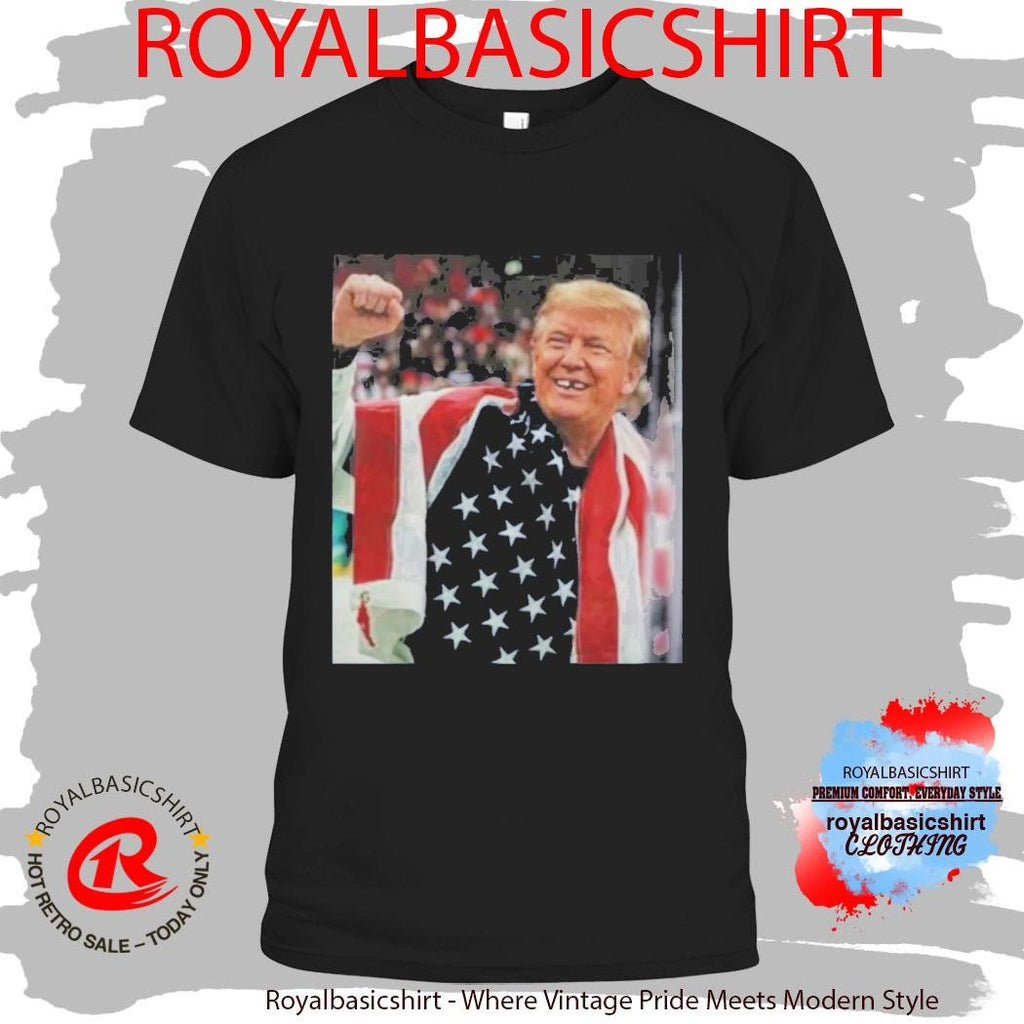 Trump Loss Teeth Gold USA Olympic 2026 Wins funny photo Shirt