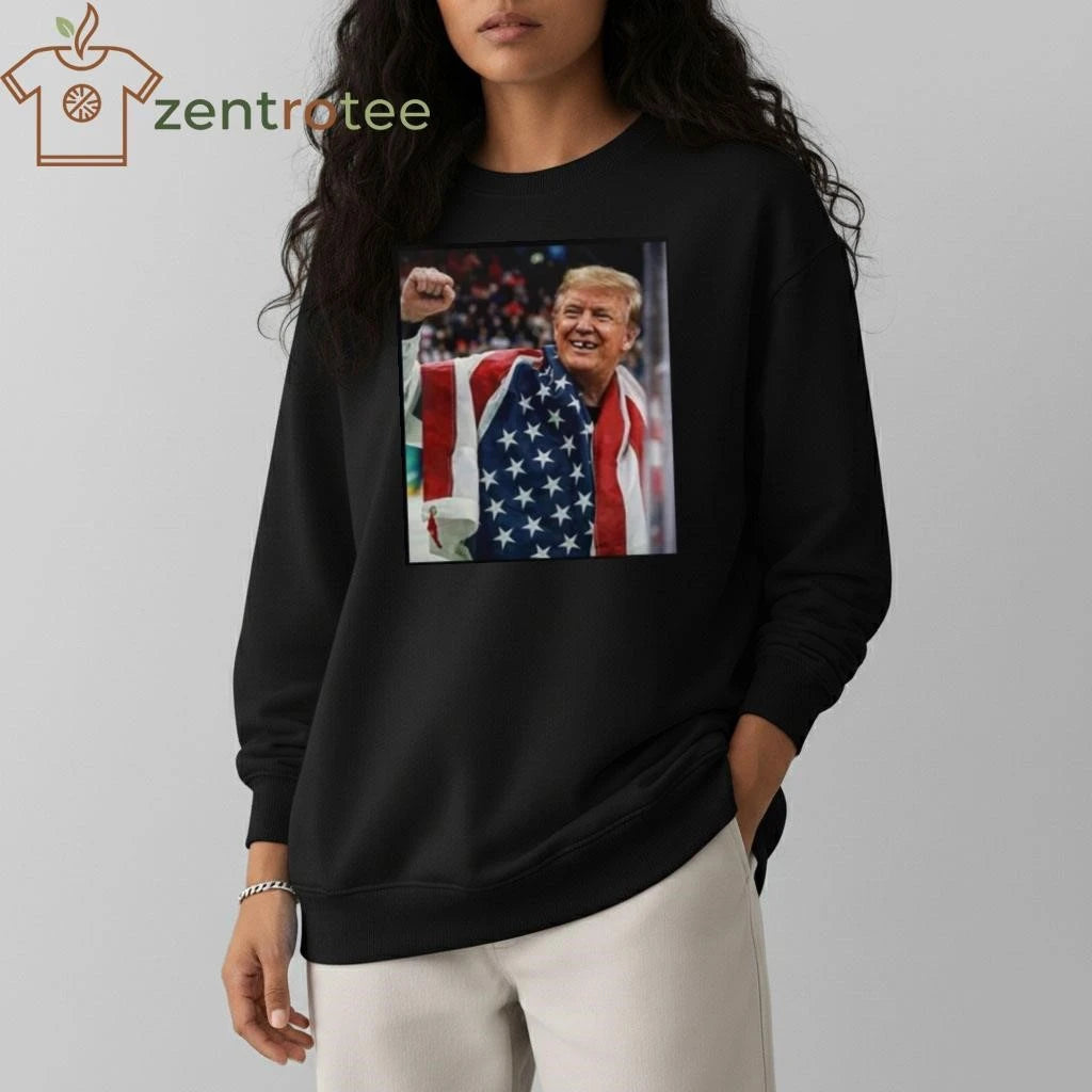 Trump Loss Teeth Gold USA Olympic 2026 Wins tee