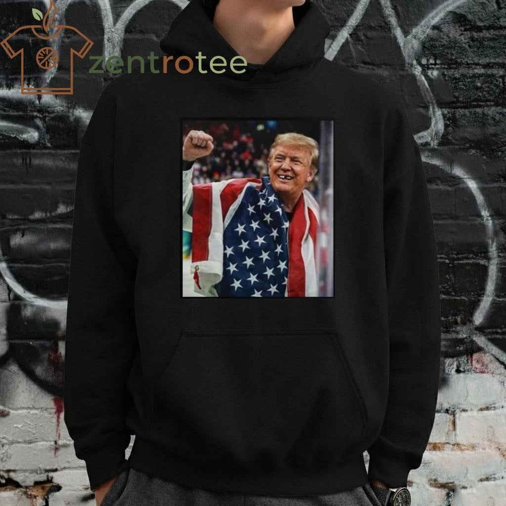 Trump Loss Teeth Gold USA Olympic 2026 Wins tee