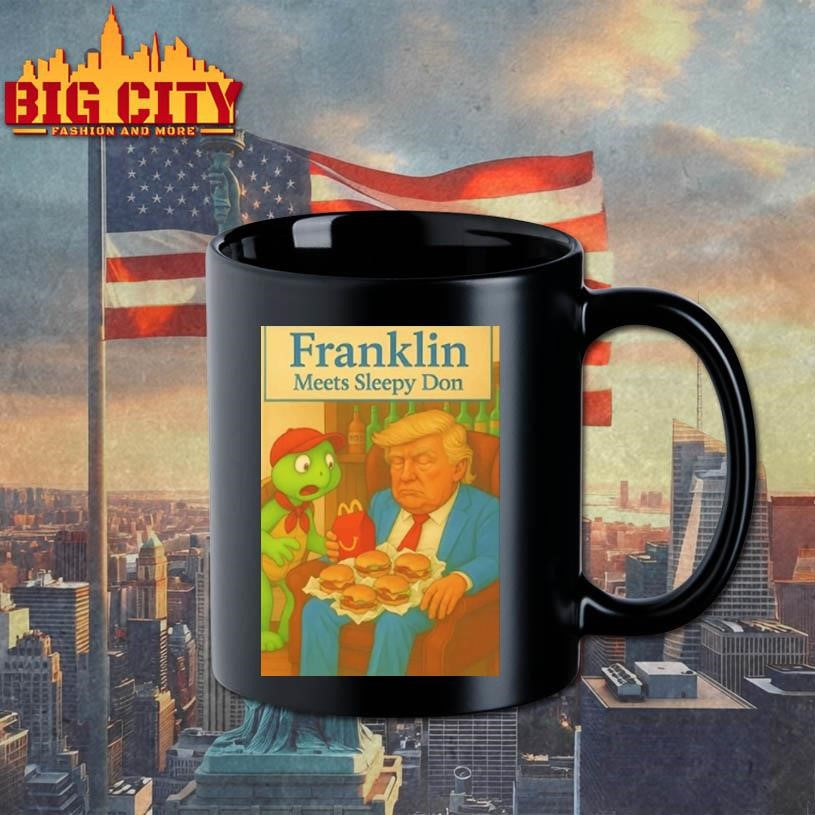 Trump Mcdonalds Franklin Meets Sleepy Don Shirt