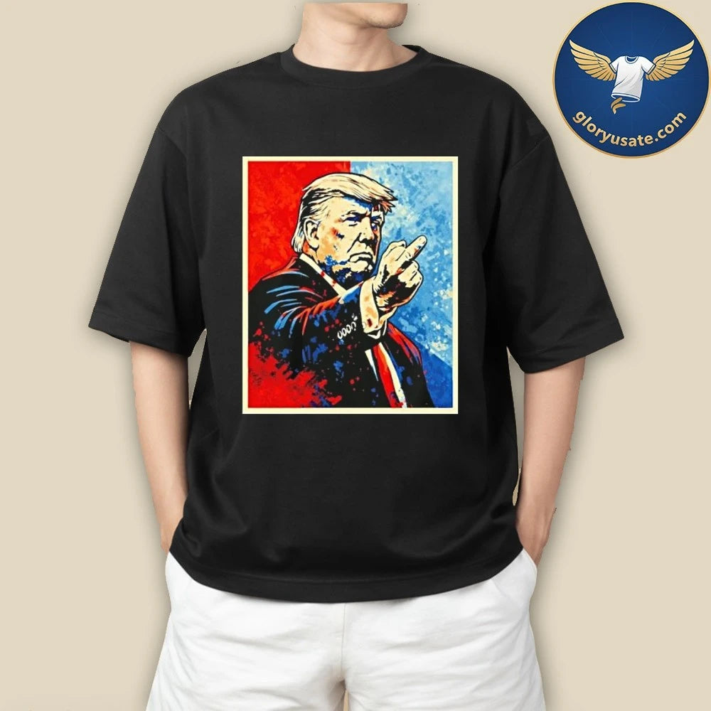 Trump Middle Finger 2026 Meme Hope Shirt