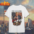 Trump No Games FAFO Png, Political Skull Flag Shirt
