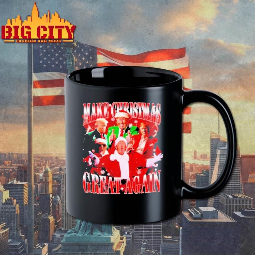 Trump Santa Make Christmas Great Again Premium Shirt