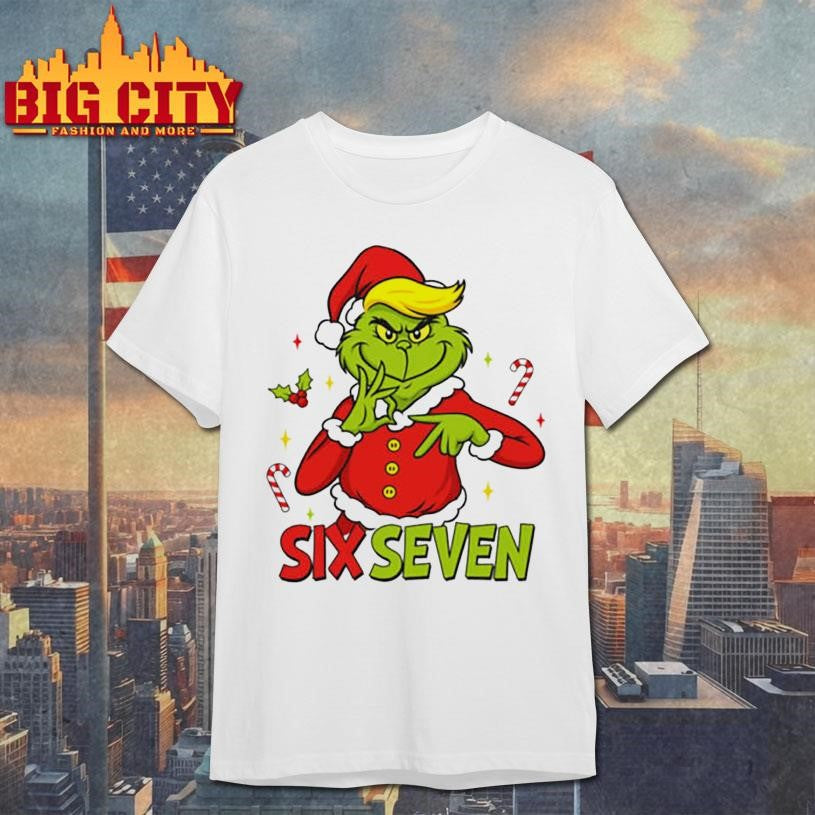 Trump Six Seven MAGA Meme Christmas Shirt