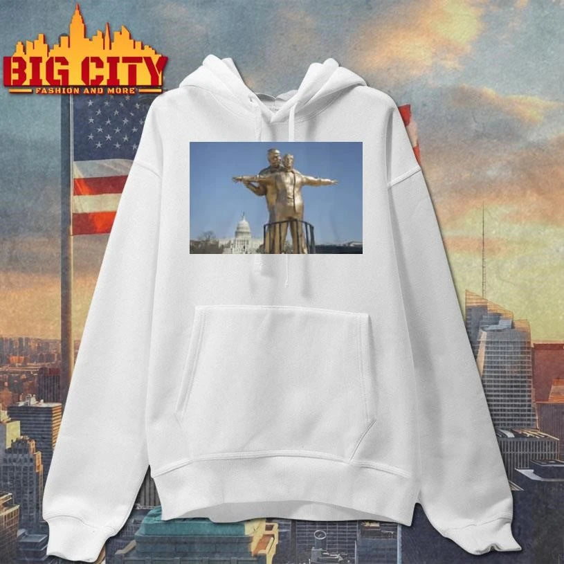 Trump and Epstein Titanic Statue Shirt
