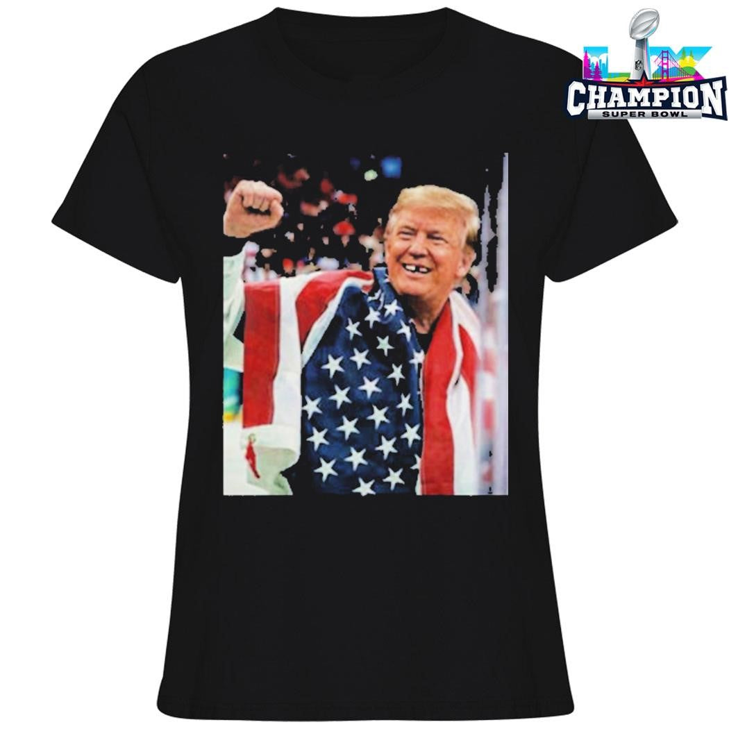Trump lossth gold usa olympic 2026 wins shirt