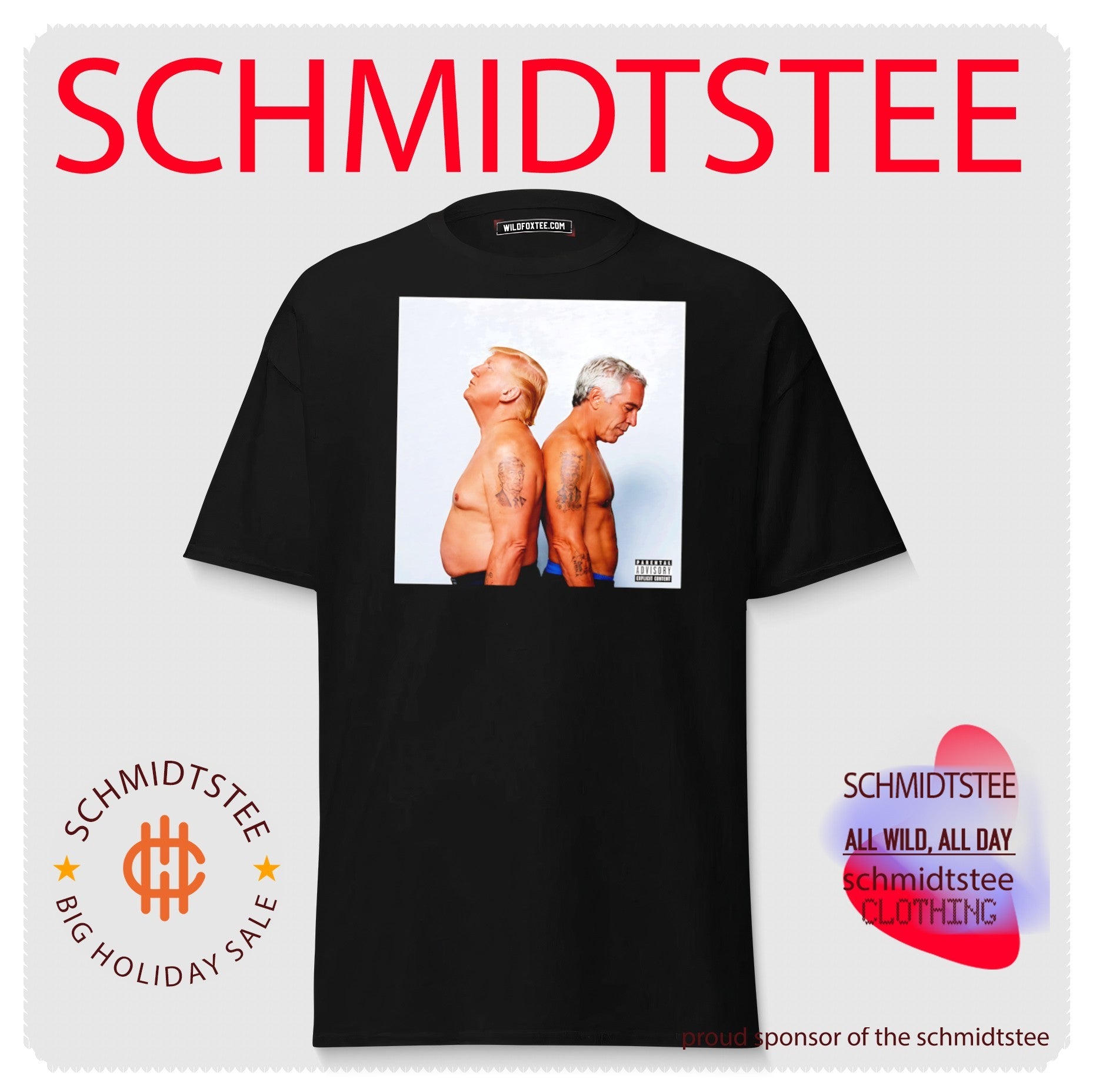 Trump x Epstein Rae Sremmurd Album Cover shirt