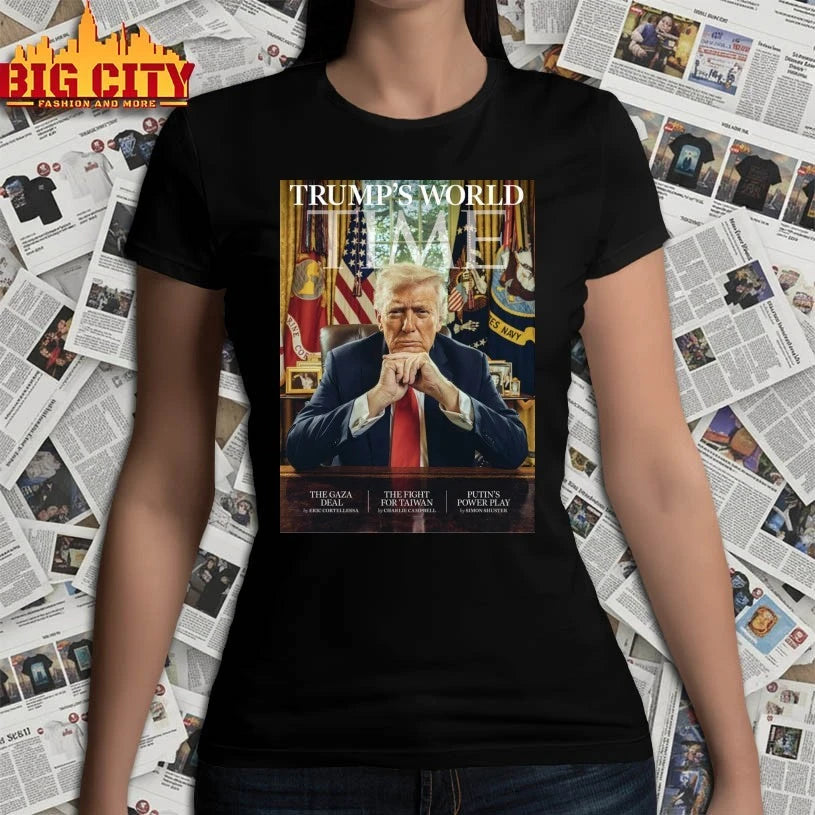 Trump’s World Time Magazine Cover November 2025 Poster Shirts