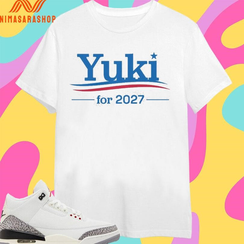 Tsunoda Yuki For 2027 Campaign Shirts