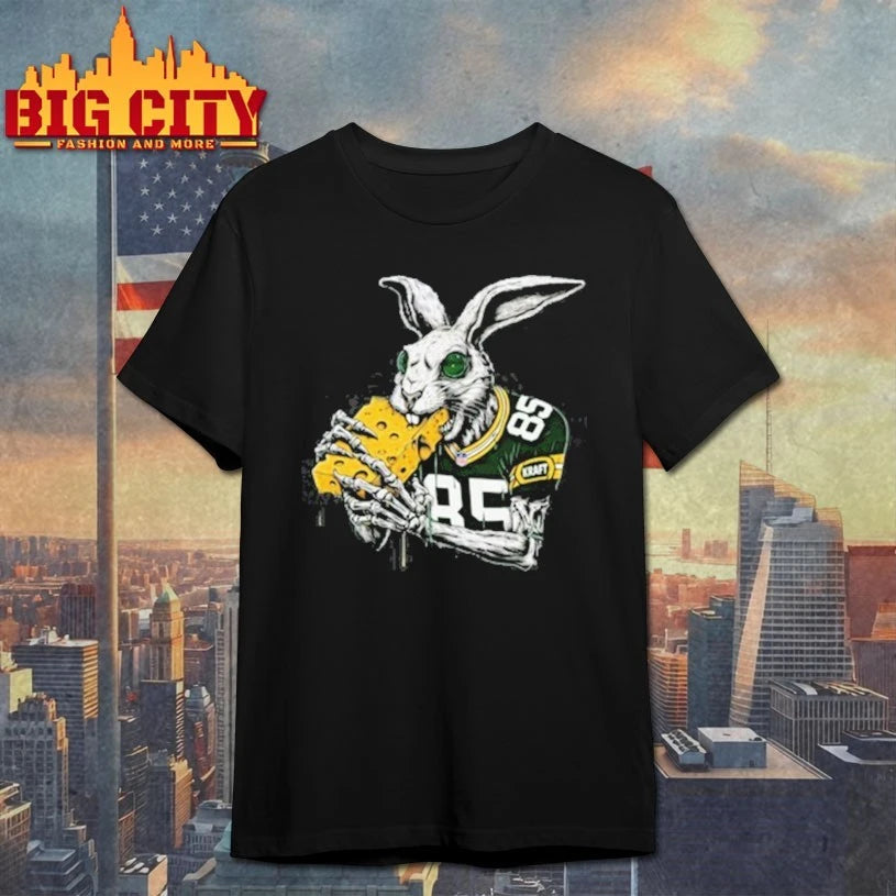 Tucker Kraft white pack Rabbit Zombie shirt