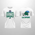 Tulane 2025 American Conference Football Champions Tulane Football Logo Shirt
