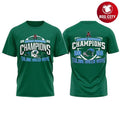 Tulane American Conference Football Champions 2025 Two Sided Shirt